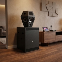 Sistema de Audio VANT Auroa6.3/VT7180 Pro Line Array para Cine en Casa y Exteriores, Actuaciones en Escenario, KTV, 240W RMS/960W Pico, Negro, para Conferencias