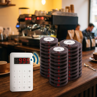 Système d'appel sans fil pour restaurant, 1 à 999 pagers programmables, numérotation flexible, pour café et food truck