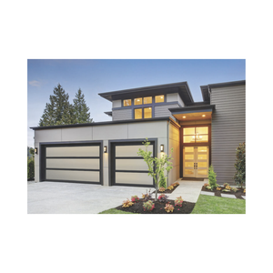 <span class=keywords><strong>Porte</strong></span> <span class=keywords><strong>de</strong></span> <span class=keywords><strong>garage</strong></span> <span class=keywords><strong>motorisée</strong></span> en aluminium <span class=keywords><strong>isolée</strong></span> avec vitrage givré trempé en polycarbonate/verre organique à vue panoramique - Product Image 5