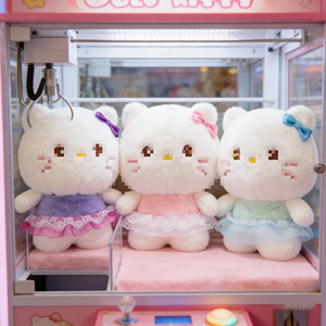 Muñeca de Peluche de Anime <span class=keywords><strong>Hello</strong></span> <span class=keywords><strong>Kitty</strong></span> de 4/7/8 Pulgadas, Muñeca de Peluche para Niños, Muñeca de Peluche de Algodón PP del Mundo Submarino, Muñeca para Máquina de Garras - Product Image 1
