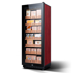 Refrigerador para Vinos, Enfriador, Humidor para Cigarros, Gabinete Compacto Independiente, Nevera para 103 Botellas, Control Digital, Puerta de Vidrio Bx-308 - Product Image 5