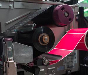 מפעל סיטונאי מדפסת סרט נייר סוג נייר זהב מתכת שעווה שרף - Product Image 5