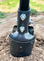 Repiquage pour la plantation agricole Creuser des trous Faire des trous Pelleter le compactage du sol Robuste et durable