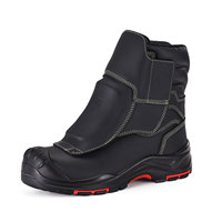 Chaussures de sécurité de travail Safetoe Foundry |   Certifié EN 397 |   300 ℃   Semelle en caoutchouc résistant à la chaleur |   Protection complète du métatarse