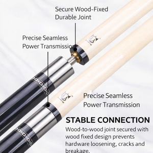 Queue <span class=keywords><strong>de</strong></span> <span class=keywords><strong>billard</strong></span> américaine OEM, demi-assemblée, avec fût en érable canadien et manche en bois dur <span class=keywords><strong>de</strong></span> type palissandre, vente en gros directe d'usine professionnelle - Product Image 3