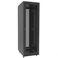 Rak Server Kabinet Jaringan Pusat Data Berdiri Lantai Baja 11U 800*800mm Tersedia