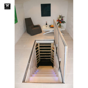 Système d'écoutille de plancher automatique en acier moderne personnalisé Accès invisible Portes à plancher battantes avec télécommande <span class=keywords><strong>Trappe</strong></span> intérieure - Product Image 2