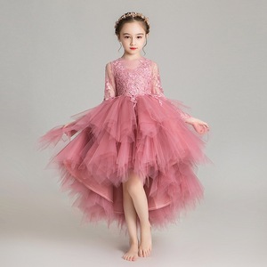 RTS avrupa tarzı kız düğün elbisesi çocuklar için güzel doğum günü partisi tutu elbiseler kızlar için 2-12 yaşında kolsuz - Product Image 6