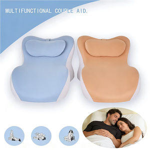 Coussin en mousse à mémoire de forme JYM fait main, forme ondulée, pour dormir sur le dos, lire sur le ventre, support pour téléphone, repose-jambes, appui-tête, coussins pour le ventre - Product Image 3