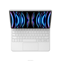 Keyboard Ajaib Nirkabel Terbaru yang Dapat Diisi Ulang untuk iPad Air 11-inci dan iPad Pro 11-inci (Generasi ke-1/2/3/4) dengan 7-rgb
