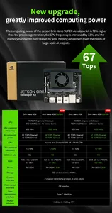 ชุดอุปกรณ์ <span class=keywords><strong>Nvidia</strong></span> <span class=keywords><strong>Jetson</strong></span> Orin Nano Super Kit 8G ของแท้ 100% ชุดอย่างเป็นทางการสำหรับ Python ROS AI Deep Learning - Product Image 6