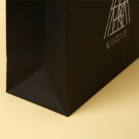 Sacs en papier imprimés de marque chaussures personnalisées avec votre propre logo sacs en papier à provisions en carton sacs cadeaux pour petites entreprises