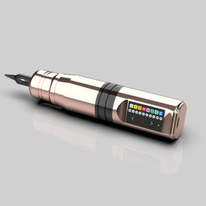4.0mm Wireless Tattoo <b>Machine</b> Pen 2 Replaceable Batteries LED Display Rechargeable PMU Tattoo Supply - Product Image 6