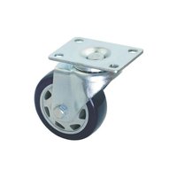 Roulette pivotante robuste Équipement industriel de 1.5 à 2.5 pouces avec roulette pivotante à frein Roulette de boîtier de vol