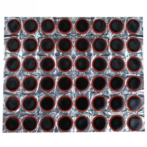 ZOYOSPORTS 25mm diamètre vélo pneu réparation pièce cyclisme froid-Patch 48 pièces vélo pneu Patch en Stock accessoire - Product Image 5