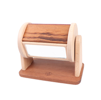 Jouets éducatifs de haute qualité en bois massif, tambour textile rotatif, cadeaux de luxe haut de gamme pour enfants