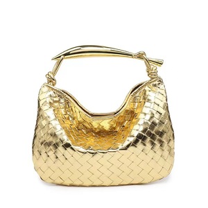 Bolso de Mano de Metal Sólido para Mujer, Estilo Sardina, Hecho a Mano, Personalizado OEM, Tendencia 2025, Bolso Bandolera Tejido a Mano, Cierre Abierto, Venta al por Mayor - Product Image 5