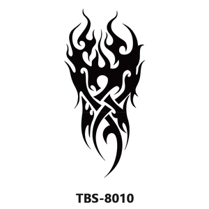 TBS8010-8100 120x190มม. กรงเล็บมังกรบินสีดำสติกเกอร์รอยสักแขนชั่วคราวรอยสักร่างกายที่ดูจริงและยาวนาน - Product Image 1