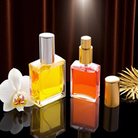 Flacon de parfum vide de luxe personnalisé et unique, en verre, avec bouchon à vis couronne, pour échantillons de parfum et diffuseur à bâtonnets