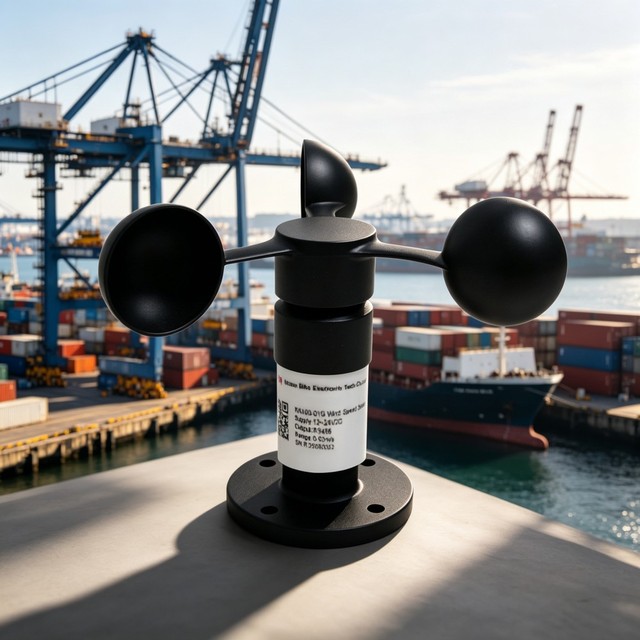 RIKA IP65 Waterproof Wind Speed Sensor RK100-01G 0-60m/s 4-20mA RS485 Anemometer