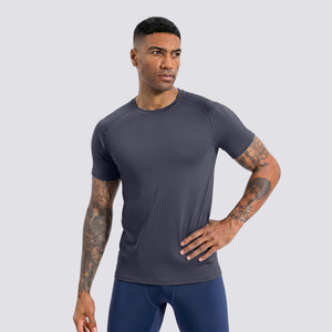 Camiseta Deportiva de Manga Corta para Hombre, de Secado Rápido, Transpirable, Cuello Redondo, Informal, para Gimnasio - Product Image 3