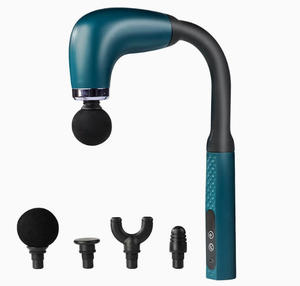 <span class=keywords><strong>Pistola</strong></span> <span class=keywords><strong>de</strong></span> Masaje Inalámbrica Potente y Saludable, 4 Cabezales <span class=keywords><strong>de</strong></span> Masaje, Recargable, para Hombros, Espalda, Cuello, Cintura, Piernas, <span class=keywords><strong>Pistola</strong></span> Eléctrica para Fascia - Product Image 4