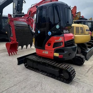 Miniexcavadora Hidráulica Usada Kubota U35 de 3.5 Toneladas, Compacta y Flexible, con Cabina Climatizada para Hogar y Granja - Product Image 2