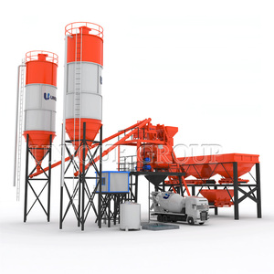 Phễu nâng TRỘN BÊ TÔNG nhà máy bê tông di động hàng loạt nhà máy bê tông di động - Product Image 1