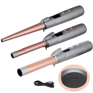 2022 rizador de cabello inalámbrico pelo curling tong inalámbrico <span class=keywords><strong>ponk</strong></span> varita rizadora usb rizador de pelo mini pelo rizador plancha proveedor - Product Image 1