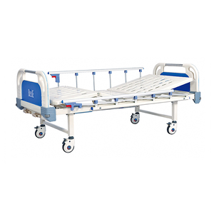 Semifowler-cama de hospital de una función, manual, con ruedas de 125mm - Product Image 4