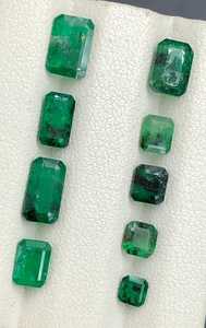 พลอยมรกตสีเขียวธรรมชาติแบบหลวม น้ำหนัก 5.50 กะรัต มรกตแท้เจียระไน สำหรับนักออกแบบเครื่องประดับ ขายส่ง - Product Image 6