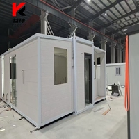 Vente chaude 700mm Maison de conteneur extensible avec nouveau design Expédition américaine depuis la Chine Maison préfabriquée en acier et en bois