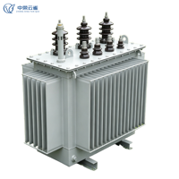 Transformateur immergé dans l'huile 11kV/400V en cuivre série S-M pour les nouvelles communautés et le développement immatériel