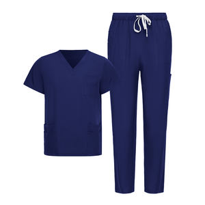 Uniforme de Enfermera de Verano con Cuello en V y Manga Corta, Uniforme Profesional de Manicurista y Spa, Uniforme Médico, Conjunto de Uniforme de Enfermería - Product Image 5