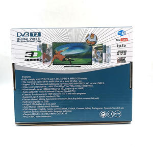 Décodeur TNT Full HD DVB-T2 à succès avec processeur double cœur, prise en charge Wi-Fi, Ethernet, USB et résolution 1080P - Product Image 3