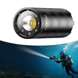 <span class=keywords><strong>2025</strong></span> Thông Minh Có Thể Sạc Lại Máy Bay Nhôm 18650 Pin Lặn Torch 3700 Lumens Đèn Lặn Dưới Nước Tìm Kiếm Thiết bị Cứu Hộ - Product Image 1