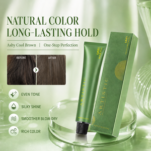 Crema Colorante per <span class=keywords><strong>Capelli</strong></span> di Qualità Premium con Estratti Vegetali Naturali, Henna per Coprire i <span class=keywords><strong>Capelli</strong></span> Grigi, Senza Bisogno di Decolorazione, per Uso Domestico - Product Image 2