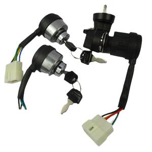 สวิตช์สตาร์ทเครื่องกำเนิดน้ำมันดีเซล/เบนซิน5-7KW สวิตช์จุดระเบิดเหล็กสำหรับชิ้นส่วนเครื่องยนต์168F/170/188F/190F - Product Image 1