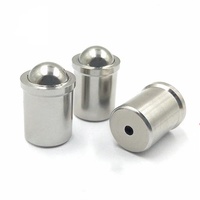 304 piston à bille à ressort en acier inoxydable poli à ressort