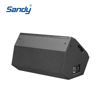 Enceintes Sandy Audio PD15M 15 pouces Moniteur de scène passif Moniteur professionnel Enceintes de sol alimentées pour extérieur