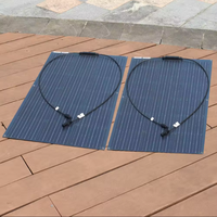 100W 12V panneaux solaires flexibles Longi cellule solaire pour bateau voiture Rv moto panneau solaire de haute qualité 100W panneaux solaires mono