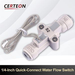 Cảm biến lưu lượng thấp nhựa nhỏ gọn 1/4" cho trạm trà và máy nước uống công tắc dòng chảy nước - Product Image 2