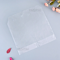 Sacs de tasse à emporter avec logo personnalisé, vente en gros, sac à quatre tasses en plastique, sacs à double tasse