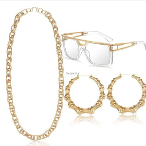 Accesorios <span class=keywords><strong>de</strong></span> los años 90, atuendo para <span class=keywords><strong>mujer</strong></span>, ropa <span class=keywords><strong>de</strong></span> los años 80, Kit <span class=keywords><strong>de</strong></span> <span class=keywords><strong>disfraz</strong></span> <span class=keywords><strong>de</strong></span> Hip Hop, gafas <span class=keywords><strong>de</strong></span> sol <span class=keywords><strong>de</strong></span> rapero <span class=keywords><strong>de</strong></span> la vieja escuela, pendientes <span class=keywords><strong>de</strong></span> cadena <span class=keywords><strong>de</strong></span> cuerda dorada sintética <span class=keywords><strong>de</strong></span> los años 80 - Product Image 1