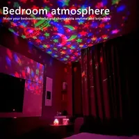 Projecteur LED Ciel Étoilé USB, Lampe Boule Magique, Lumières de Noël Lune et Étoiles, Décoration d'Ambiance pour la Maison et la Chambre