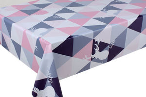 <span class=keywords><strong>Nappe</strong></span> en plastique PVC jetable, lavable, <span class=keywords><strong>transparente</strong></span>, pour fête d'anniversaire, bon marché - Product Image 4