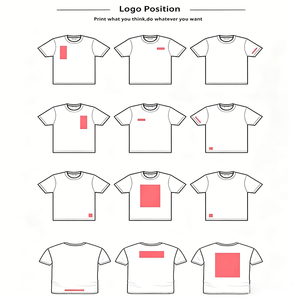 T-shirt promotionnel en coton 220 GSM, plusieurs couleurs unies, tailles EU/US, unisexe, vierge, personnalisable avec logo, manches courtes - Product Image 6