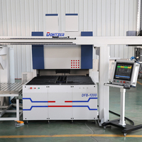 Centre de pliage de tôles CNC entièrement automatique contrôlé par PLC pour le chargement et le déchargement