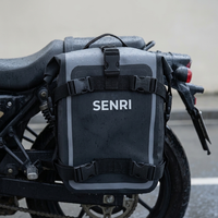 Tas Motor Air PVC OEM/ODM Hitam/Abu-abu 5-10L Cocok untuk Kebanyakan Model Motor Sport Ganda (Bumper Depan/Tas Samping)