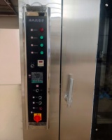 Four rotatif commercial en acier inoxydable pour la cuisson de gâteaux et de pâtisseries